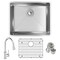 Elkay Undermount Sink, Undermount Mount, Polished Satin Finish ECTRU21179TFCBC - alternate 1